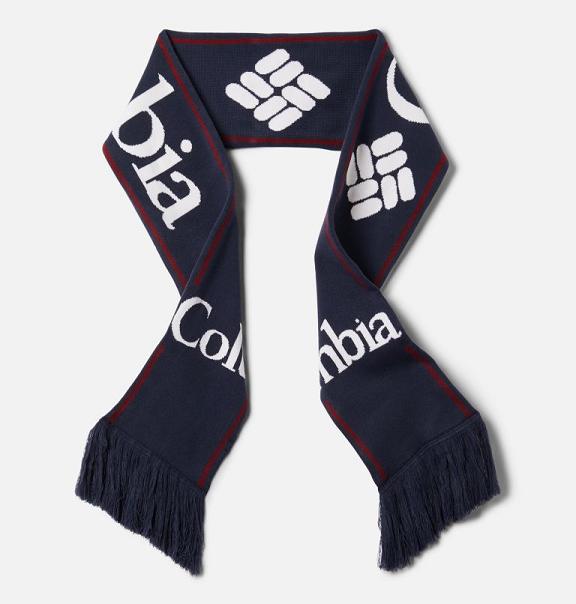 Columbia Lodge Scarves Women Navy Red USA (US1719694)